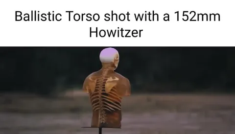 152mm Howitzer Torso Shot