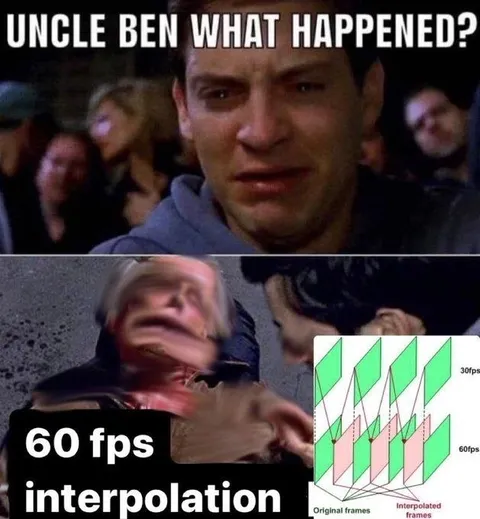 Uncle Ben 60 FPS Interpolation