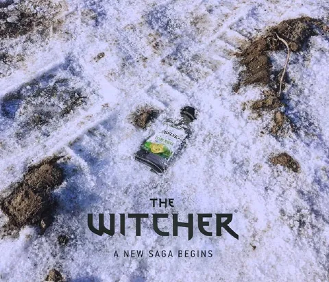The Witcher Snowy Ground Parody