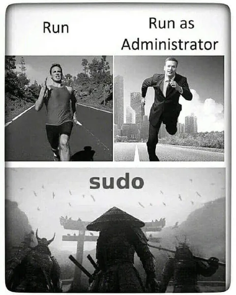 Run as Sudo Administrator