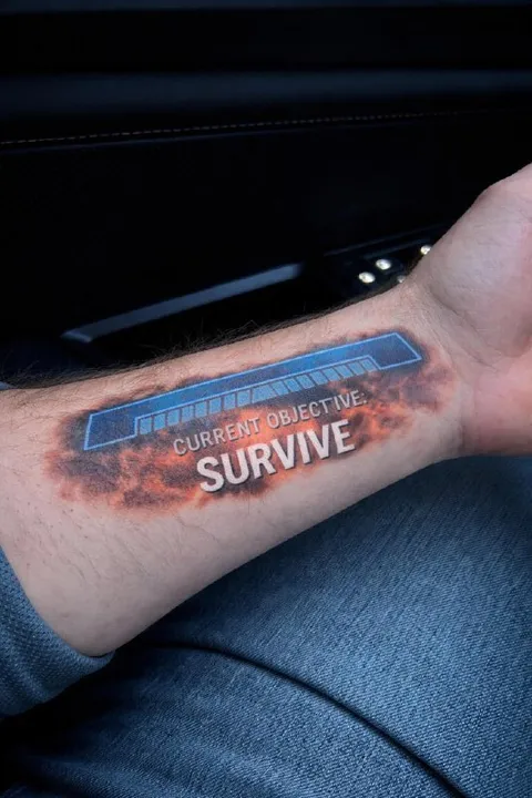 Current Objective: Survive Tattoo