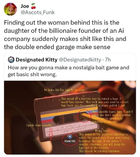 Nostalgia Bait Gets Basic Things Wrong