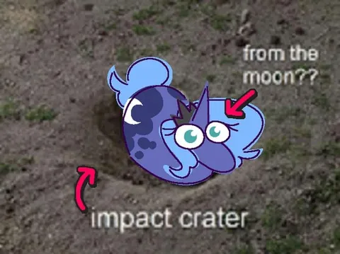 Moon Impact Crater Confusion