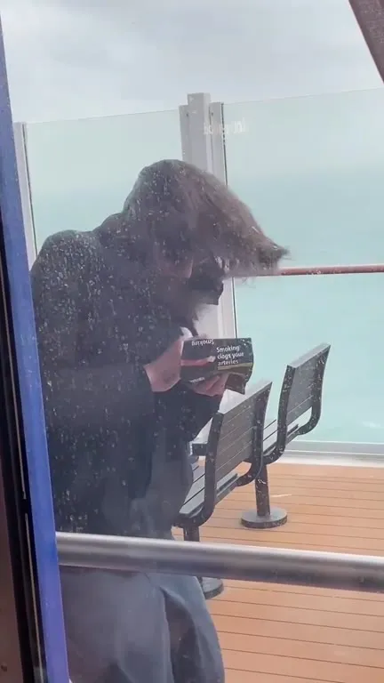 Trying to Smoke in the Wind