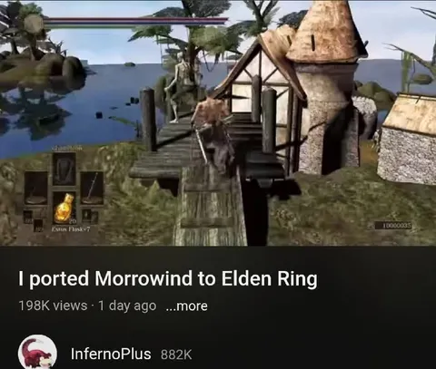 I Ported Morrowind to Elden Ring