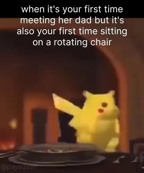 First Date With a Rotating Chair