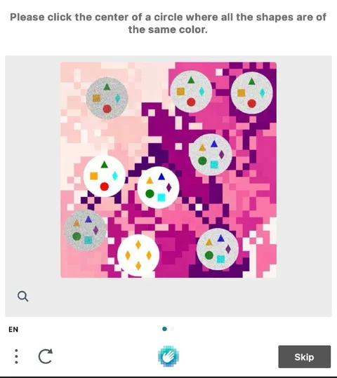 Impossible Color CAPTCHA