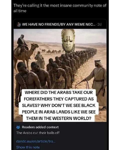 The Arabs Cut Their Balls Off