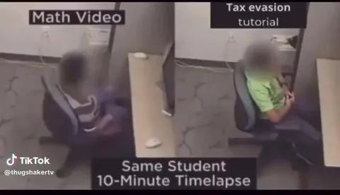 Math Video vs Tax Evasion Tutorial