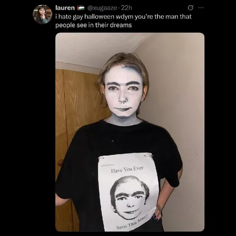Gay Halloween Dream Man
