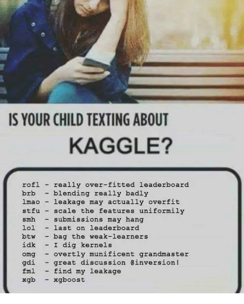 Kaggle Texting Acronyms