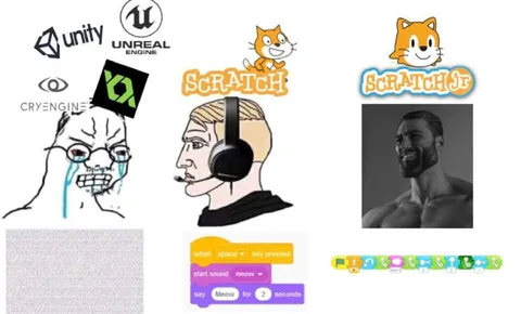 Scratch Beats Professional Game Engines