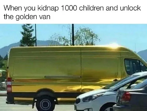 Kidnap 1000 Children Golden Van