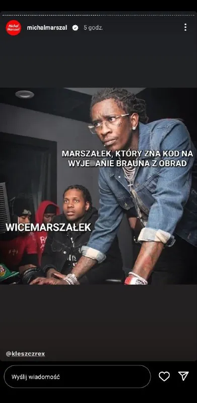 Marszałek zna kod wyjścia
