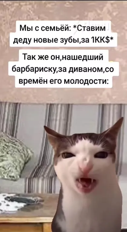 Дед нашёл барбариску