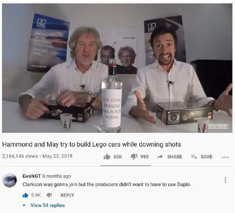 Hammond and May Drink Vodka