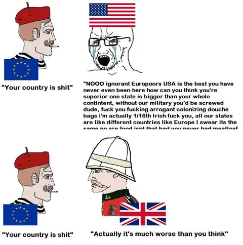 Europe Says America Is Worse