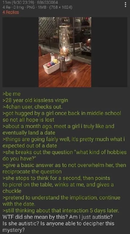 Autistic Date Hobby Mystery