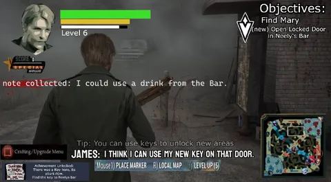 James Finds a New Key