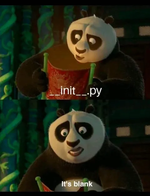 Po Reads a Blank Scroll