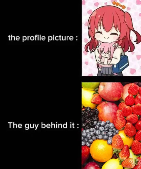 Profile Picture vs Guy Behind It