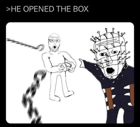 He Opened the Box