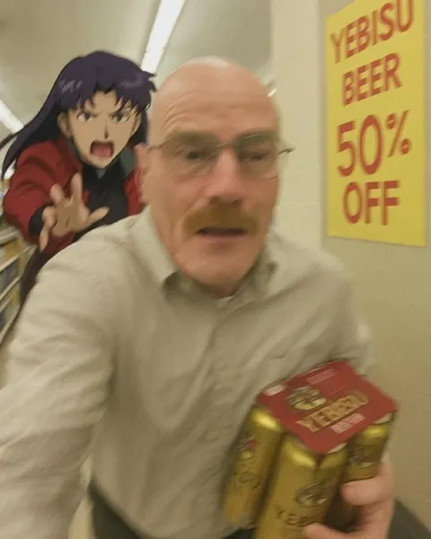 Walter White Grabs Discounted Beer