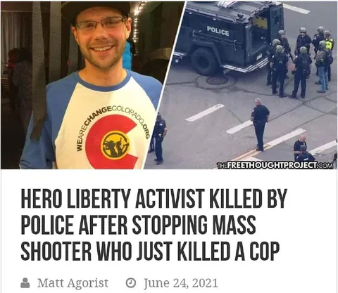 Hero Activist Killed by Police