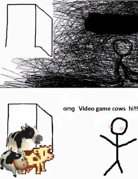 Video Game Cows Are Amazing