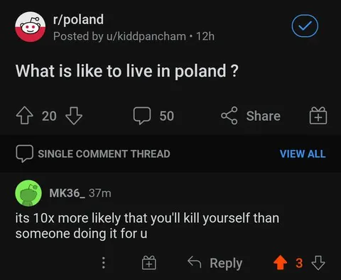 Living in Poland Is Dangerous