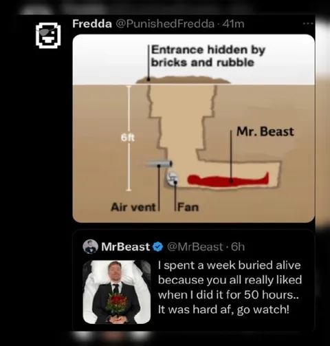 MrBeast Buried Alive Blueprint
