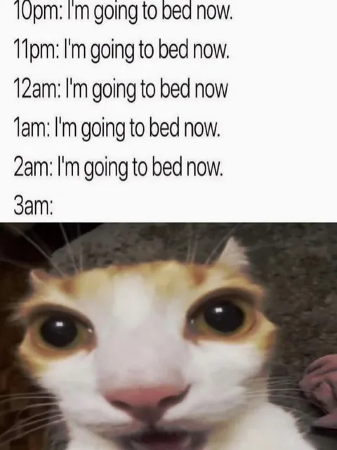Going to Bed at 3 AM