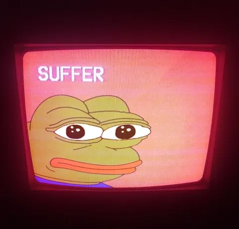Suffer Pepe on CRT