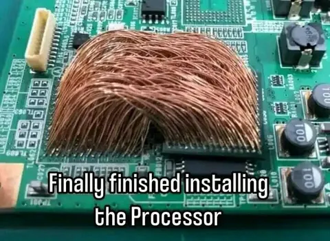 Finally Installed the Processor