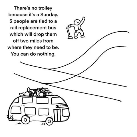 Sunday Trolley Replacement Bus