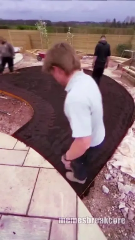 People Walking Where They Shouldn't