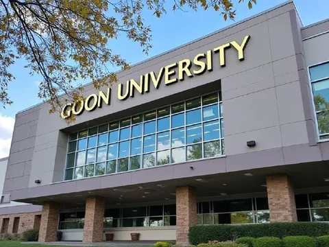 Coon University Sign