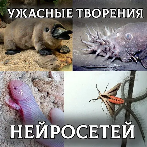 Ужасные творения нейросетей