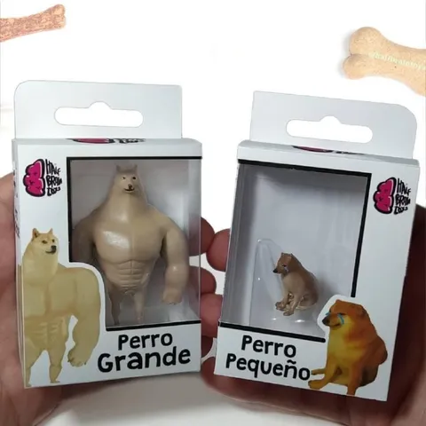 Perro Grande Perro Pequeño