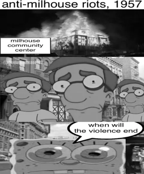 Anti-Milhouse Riots 1957