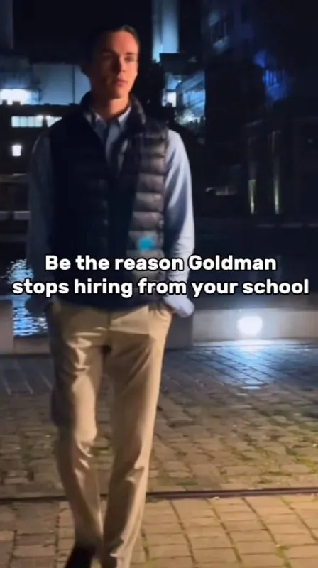 Goldman Stops Hiring From Your School