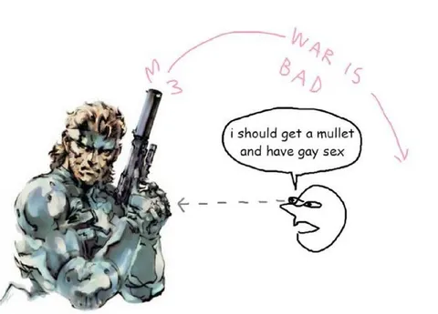 War Is Bad Mullet Fantasy