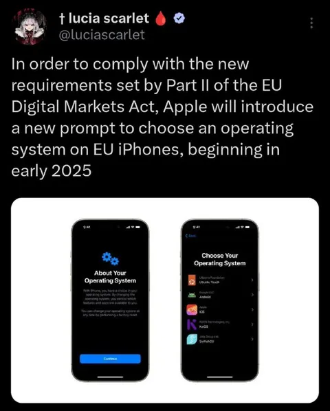 Choose Your Operating System on iPhone