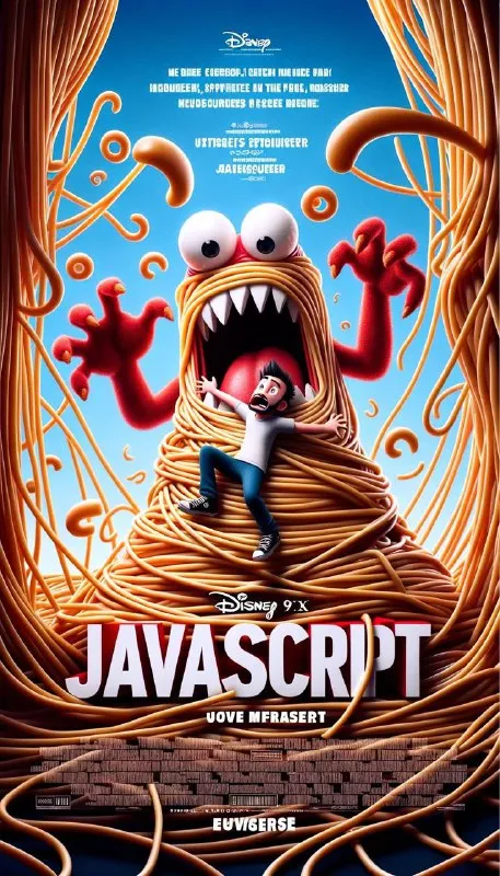 JavaScript Monster Poster