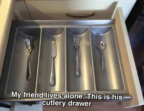 Friend’s Cutlery Drawer