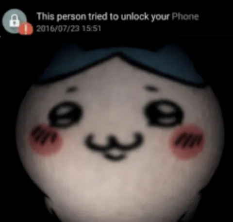 Person Tried to Unlock Your Phone