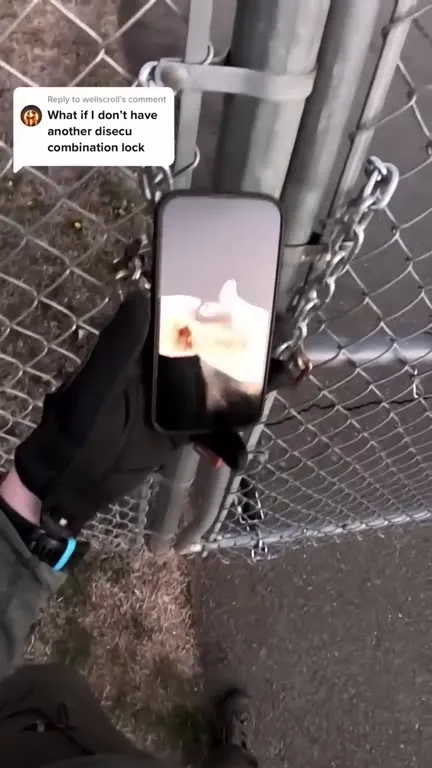 When You Forgot the Combination Lock