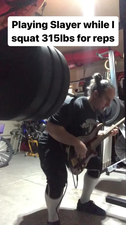 Playing Slayer While Squatting