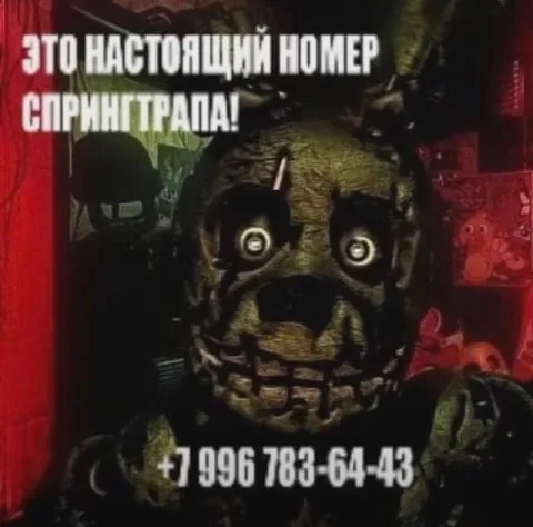 Настоящий номер Спрингтрапа