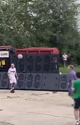 Chaotic Outdoor Ball Game